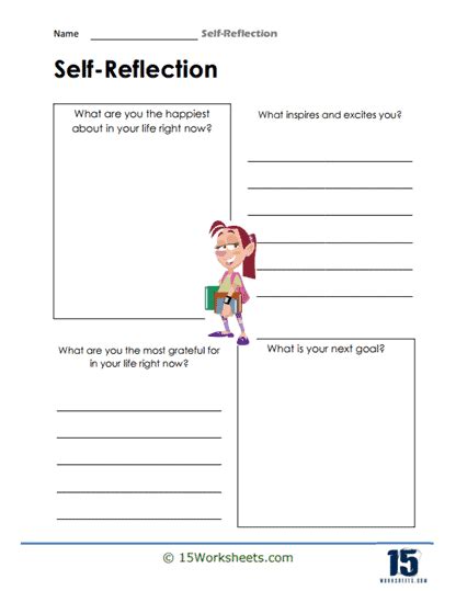 Self Reflection Worksheets 15