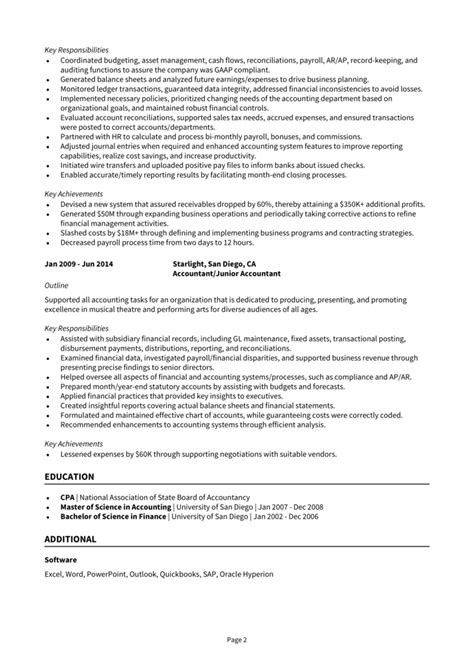 Assistant Controller Resume Example Guide And Template