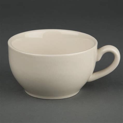 olympia ivory cappuccino cups 284ml 10oz pack of 12 u112 buy online at nisbets