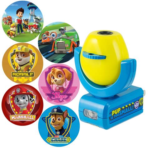 Projectables Paw Patrol Led Night Light 6 Image Dusk To Dawn 30605