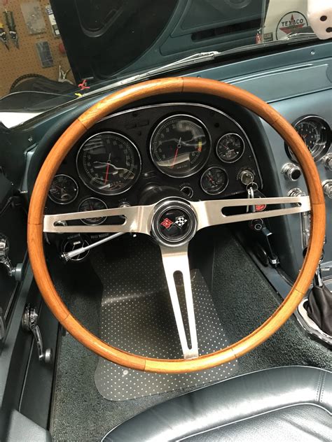 C2 Original Teak Steering Wheel Corvetteforum Chevrolet Corvette