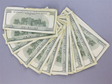 Fake marriage license is the one among them. PROP MONEY Real Looking AGED Copy $100s FULL PRINT Stack - Total $10,000 for Mov - Preschool ...