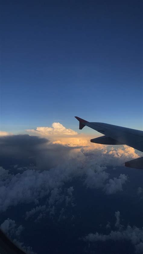 Pin By Orange On Aa Sky Aesthetic Aesthetic Wallpapers Airplane