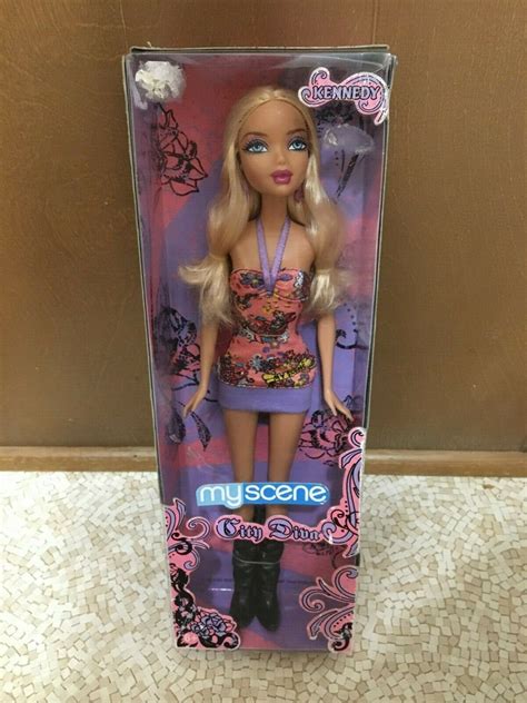 2009 Barbie My Scene Kennedy Doll City Diva Rare 27084827033 Ebay In