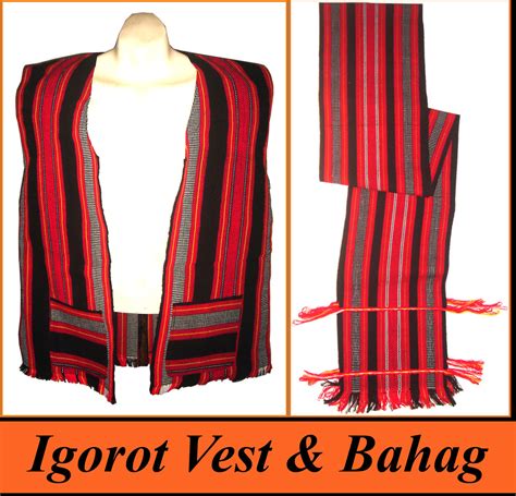 Philippine Igorot Ifugao Filipino Benguet Vest 4 Men Ebay