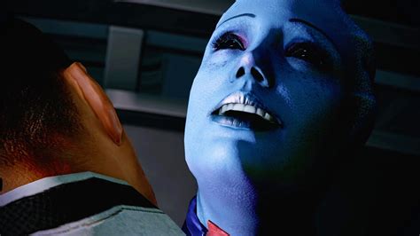 Liara Romance Scene Mass Effect 2 Legendary Edition Youtube