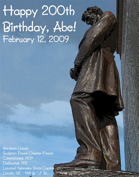 Happy 200th Birthday Abe Posterized Version Of One Of My Flickr