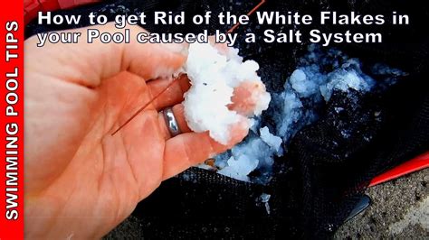 How To Get Rid Of The White Flakes In Your Pool Caused By Your Salt