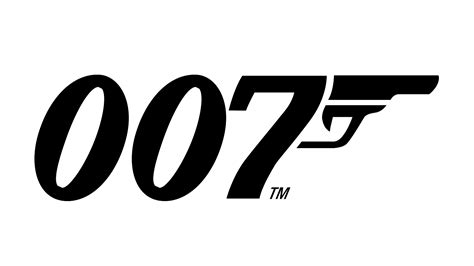 007 Black Logo Transparent Png Stickpng