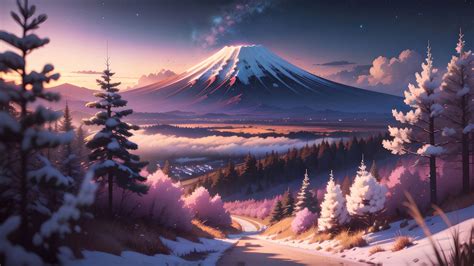 2560x1440 Mount Fuji Dreamy Digital Art 1440p Resolution Hd 4k