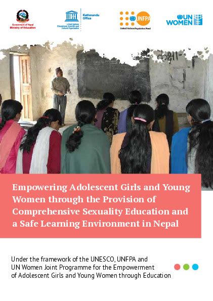 Empowering Adolescent Girls And Young Women Through The Provision Of Comprehensive Sexuality
