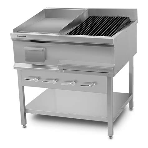 Char Broiler Grill With Hot Plate Ambassador Commercial Kitchen