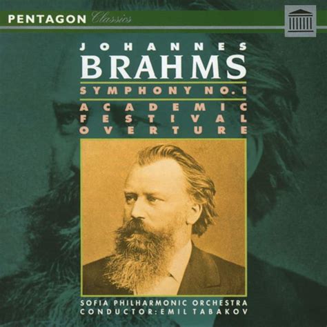 brahms academic festival overture symphony no 1 pentagon classics ptg100021 download