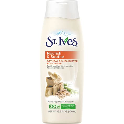 St Ives Oatmeal And Shea Butter Body Wash Body Washes Beauty