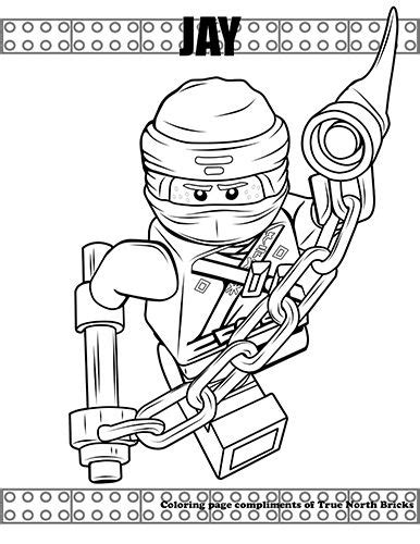 Ninjago Coloring Pages Jay Scenery Mountains