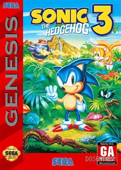 Скачать Sonic The Hedgehog 3 Sega 1994