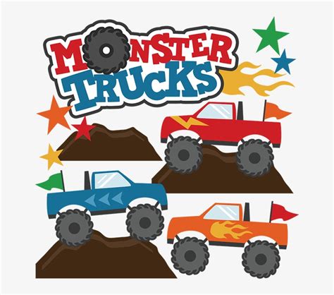Monster Trucks Svg Scrapbook Collections Monster Trucks El Toro Loco