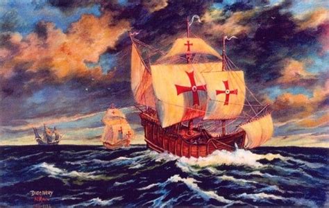 This Is The Santa Maria This Is The Boat That Brought Christopher