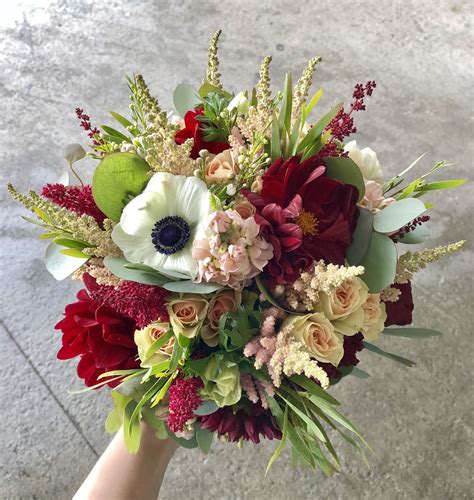 We did not find results for: 💐 bridal bouquet of burgundy dahlias, white anemones ...