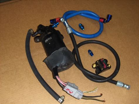 Most power steering systems work by using a hydraulic system to multiply force applied to the steering wheel inputs to the vehicle's steered road wheels. Electronic Power Steering Conversion Delete Swap