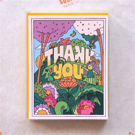 Thank You Naturally Boxed Set Of 6 Cards And 6 Envelopes Etsy