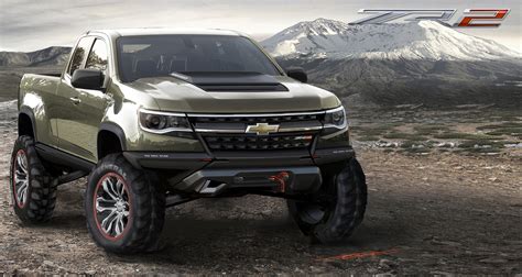 2015 Chevrolet Colorado Zr2 Concept Truck Rocks 2014 La Auto Show