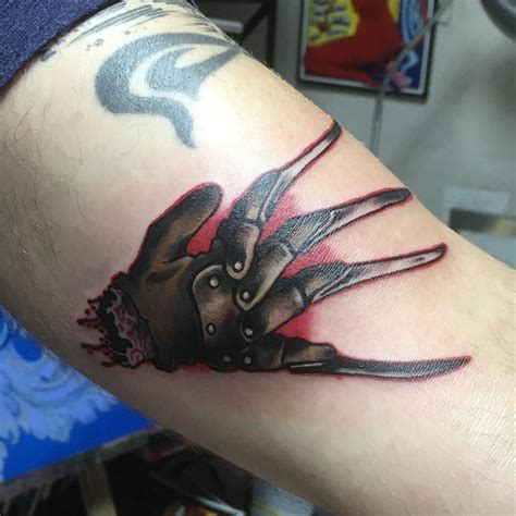 Freddy Krueger Glove Tattoo Posted By Ryan Tremblay