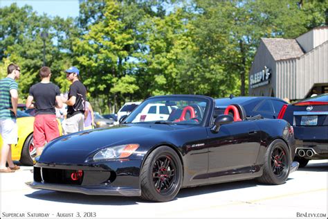 Lowered Black Honda S2000