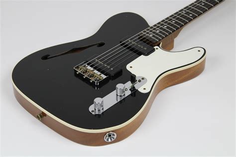 Fender Custom Shop Ltd Edition P90 Tele Thinline Journeyman Relic 2021 Aged Natural Waged Black