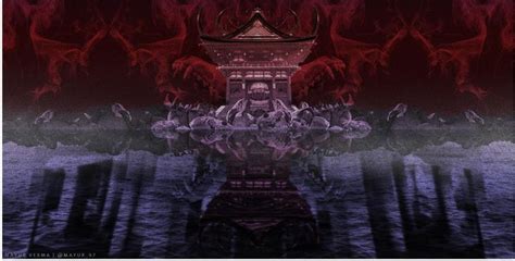 Ryomen Sukuna Malevolent Shrine Domain Expansion Dragones Estilo De