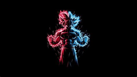 Red And Blue Goku Wallpapers Top Free Red And Blue Goku Backgrounds