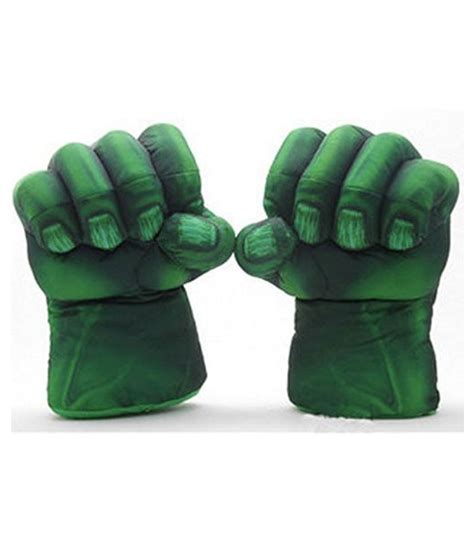 Incredible Hulk Smash Hands Plush Green Punching Boxing Gloves Buy