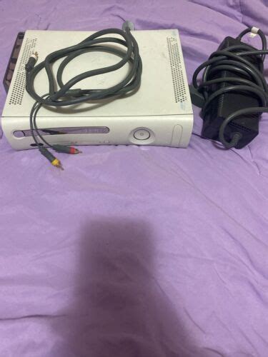 Microsoft Xbox 360 20gb Console White Ebay
