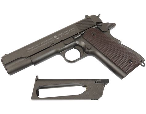 Colt M1911 Anniversery Co2 Drevet Softgun Med Blowback Game Onno