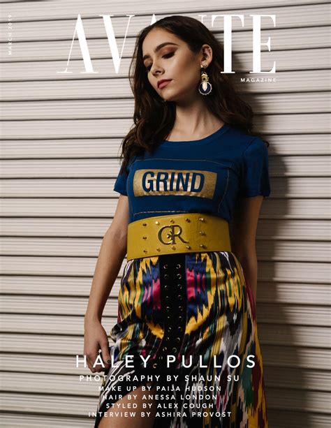 Haley Pullos In Avante Magazine March 2019 Hawtcelebs