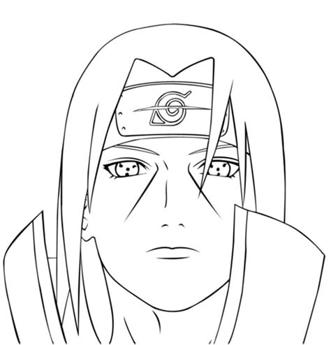 Coloriage Itachi Uchiha Coloriage gratuit à imprimer Desenhos para