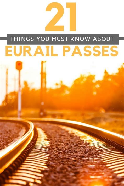 Europe By Train With A Eurail Pass Here Is Everything You Need To Know