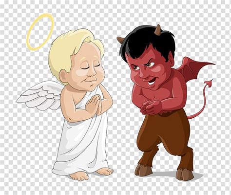 Devil And Angel Clipart Free Download Transparent Png Clipart Library