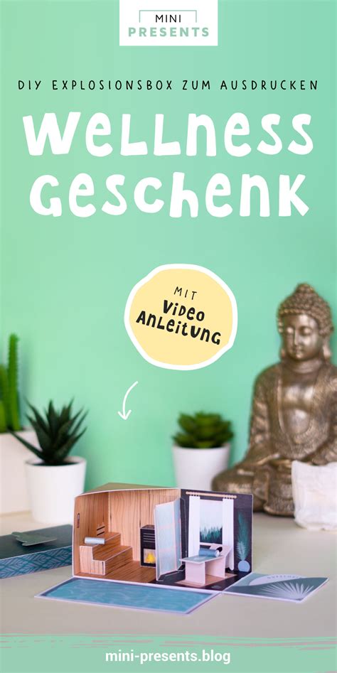 Mini Presents Wellness Geschenk Gutschein Zum Ausdrucken Schenke Glückliche Momente