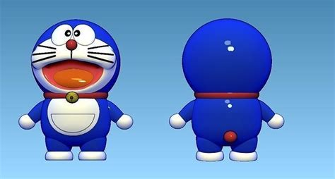 Doraemon 3d Model 3d Printable Cgtrader