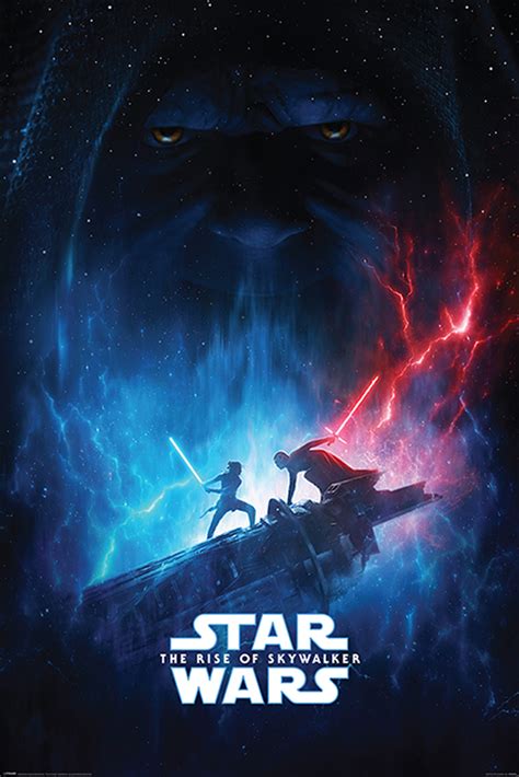 Poster Star Wars Episode The Rise Of Skywalker Sur Close Up