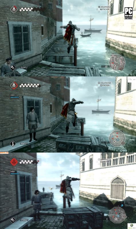 Сравнение графики PC vs PS3 vs XBOX 360 Assassin s Creed II Игры