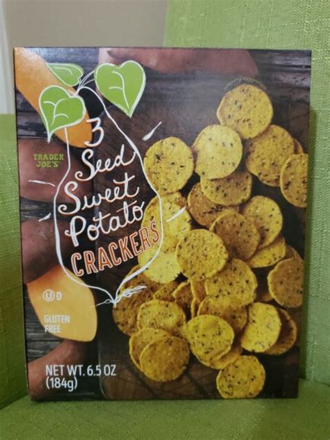Trader Joe S Seed Sweet Potato Crackers Oz Pack For Sale Online