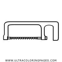 Saw Coloring Page - Ultra Coloring Pages
