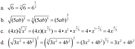 Fractional Rational Exponents Mathbitsnotebooka2