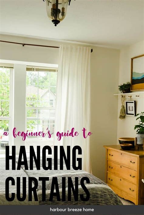 Finish Off A Room By Hanging Curtains With Style This Step By Step