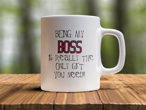 Boss Coffee Mug Boss Gift Best Boss Gift Funny Boss Gift Etsy
