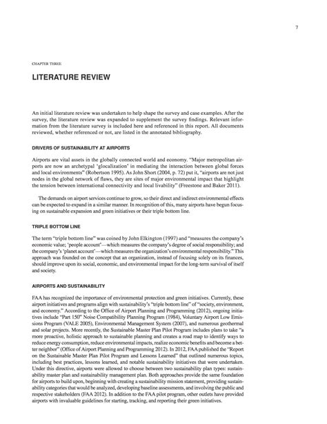 A particular topic, and may justify future research into a previously overlooked or. Chapter Three - Literature Review | Outcomes of Green ...