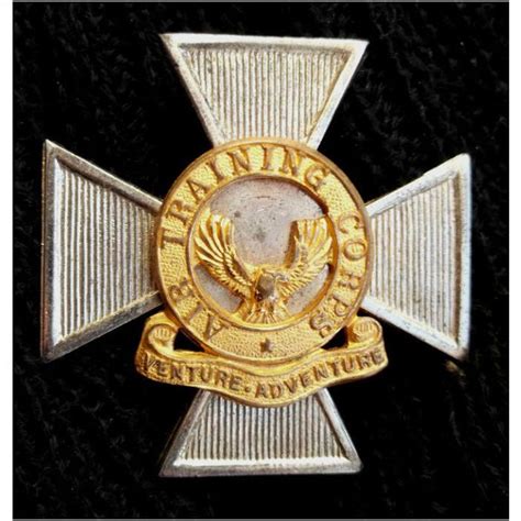 British Air Training Corps Chaplains Raf Cadet Badge Original Atc On