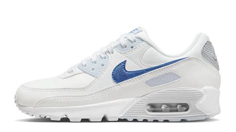 Nike Air Max 90 White Blue Where To Buy Dx0115 100 The Sole Supplier